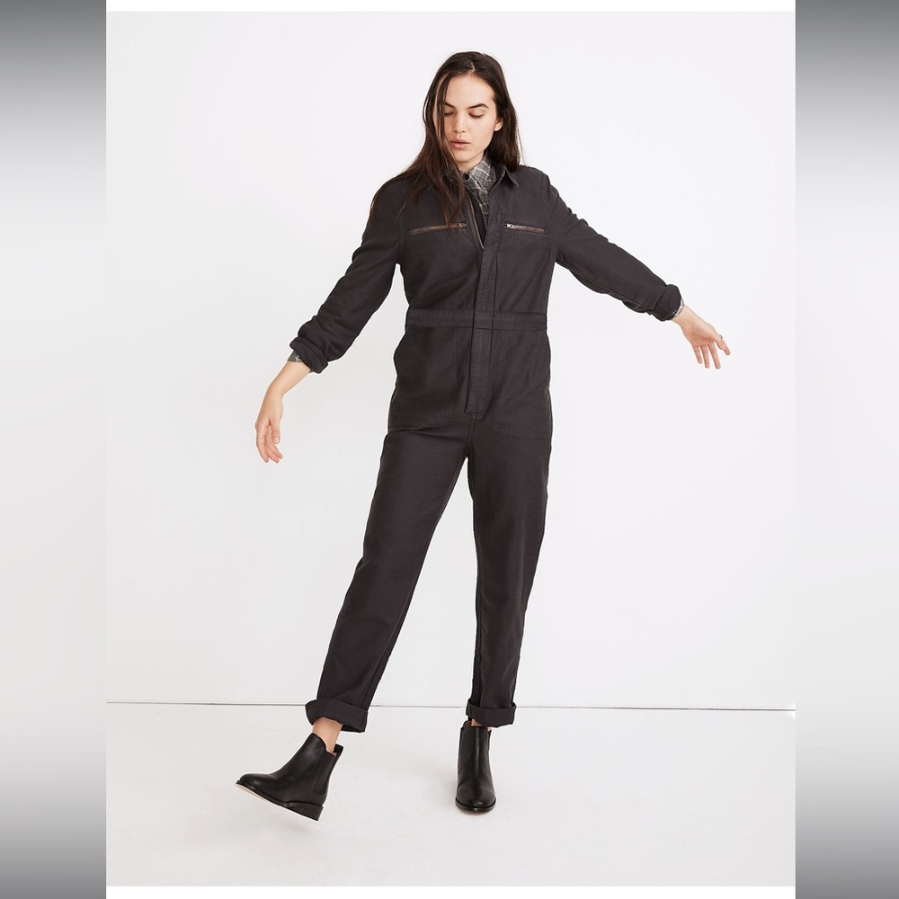 Madewell Zip-Pocket Coverall Jumpsuit